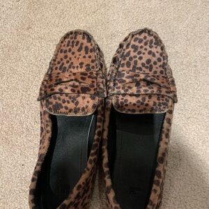 H&M Leopard Pattern Loafers